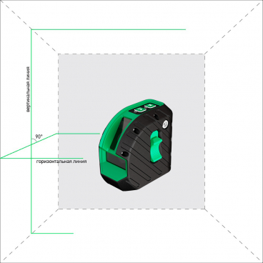 Лазерный уровень ADA ARMO 2D GREEN Professional Edition Арт. А00575 (Зеленый луч)_2