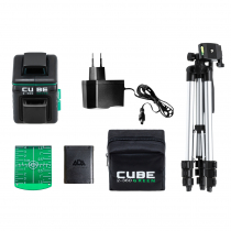 Лазерный уровень ADA Cube 2-360 Green Professional Edition Арт. А00534 (Зеленый луч)