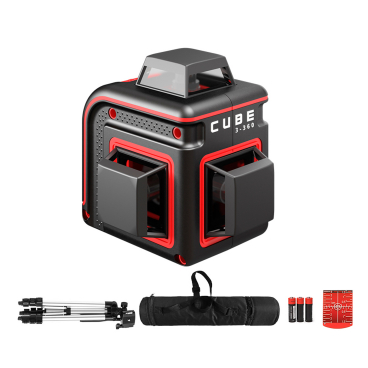 Лазерный уровень ADA CUBE 3-360 Professional Edition с калибровкой Арт. А00572К_1
