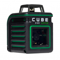 Лазерный уровень ADA CUBE 360 GREEN Basic Edition Арт. А00672 (Зеленый луч)