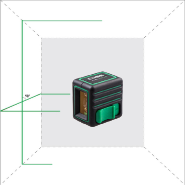 Лазерный уровень ADA Cube MINI Green Professional Edition Арт. А00529 (Зеленый луч)_2