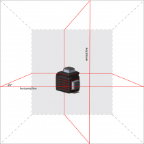 Лазерный уровень ADA Cube 2-360 Basic Edition Арт. А00447
