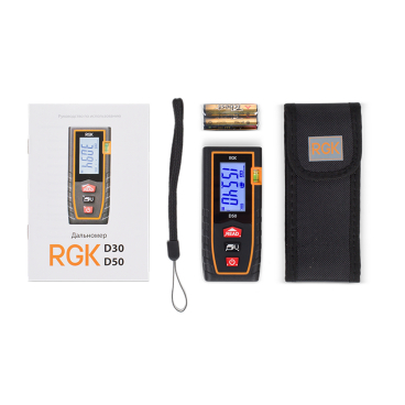 Дальномер лазерный RGK D50 С ПОВЕРКОЙ Арт. 755634_1