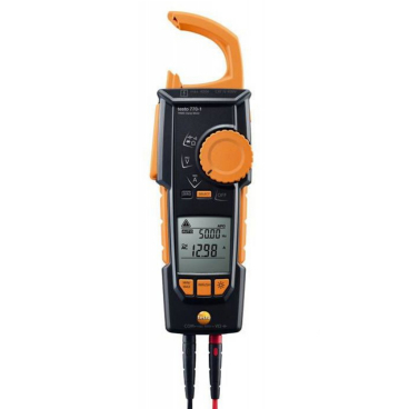 Клещи электроизмерительные Testo 770-1 с функцией измерения истинного СКЗ Арт. 0590 7701_50