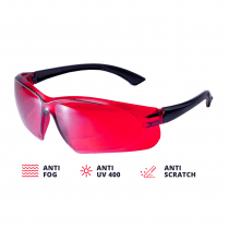 Очки лазерные для усиления видимости красного лазерного луча ADA VISOR RED Laser Glasses Арт. А00126