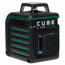Лазерный уровень ADA Cube 2-360 Green Professional Edition Арт. А00534 (Зеленый луч)