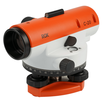 Комплект нивелир оптический RGK C-20 + AMO S4 + RGK S6-N Арт. 752633_4