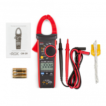 Токоизмерительные клещи RGK CM-20 Арт. 776424_2
