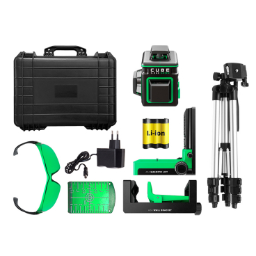 Лазерный уровень ADA Cube 3-360 GREEN Ultimate Edition Арт. А00569 (Зеленый луч)_1