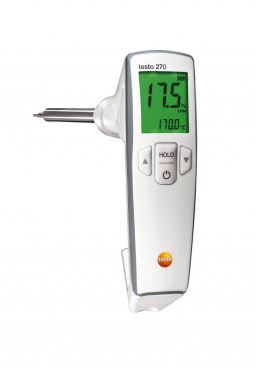 Прибор для измерения качества масла для жарки - Testo 270 в комплекте с чехлом и маслом (100 мл) Арт. 0563 2750_50
