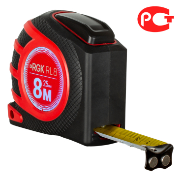 Измерительная рулетка RGK RL8 С ПОВЕРКОЙ Арт. 755979_50