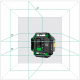 Профессиональный лазерный уровень ADA LaserTANK 4-360 GREEN Ultimate Edition (Зеленый луч) Арт. А00632_2