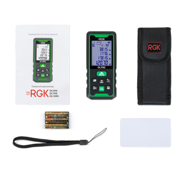 Лазерная рулетка с угломером RGK DL70G Арт. 778183_1