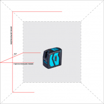 Уровень лазерный INSTRUMAX ELEMENT 2D Set Арт. IM0111