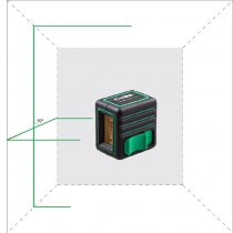 Лазерный уровень ADA Cube MINI Green Basic Edition Арт. А00496 (Зеленый луч)