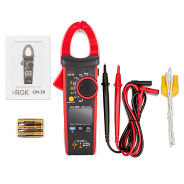 Токоизмерительные клещи RGK CM-20 С ПОВЕРКОЙ Арт. 779692_3