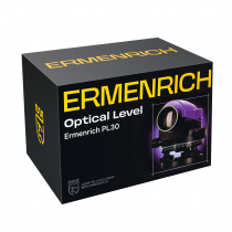 Нивелир оптический Ermenrich PL30, фиолетовый Арт. 84090