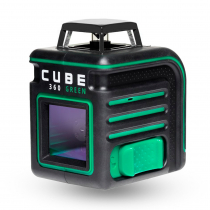 Лазерный уровень ADA CUBE 360 GREEN Basic Edition Арт. А00672 (Зеленый луч)